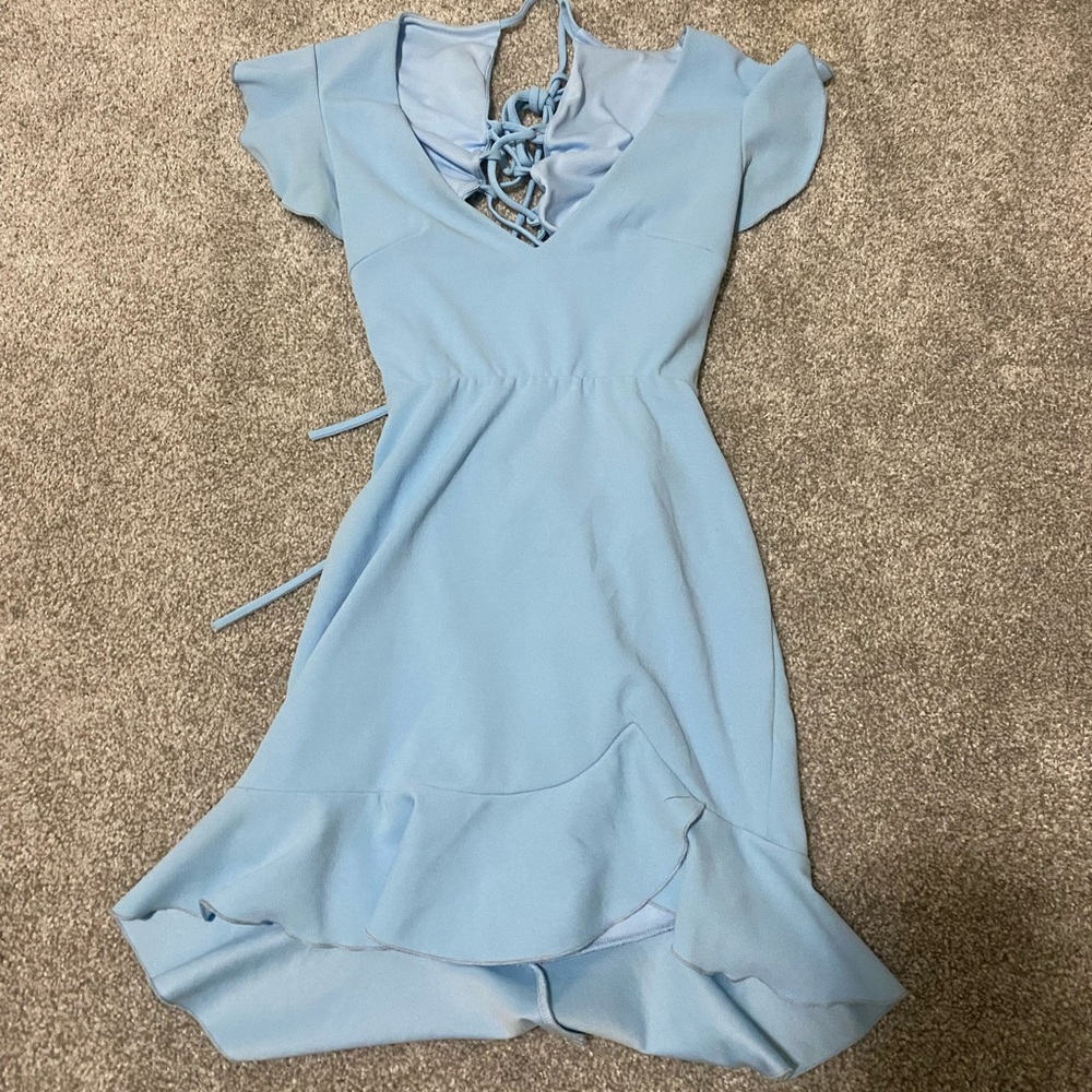 Lucy In the Sky Blue Mini Dress
